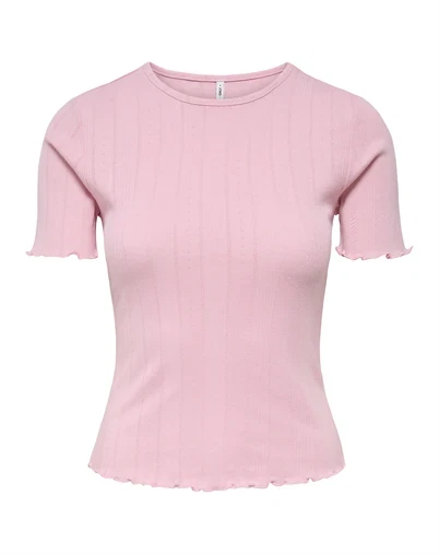 Only - ONLTenna T-shirt - Romance Rose